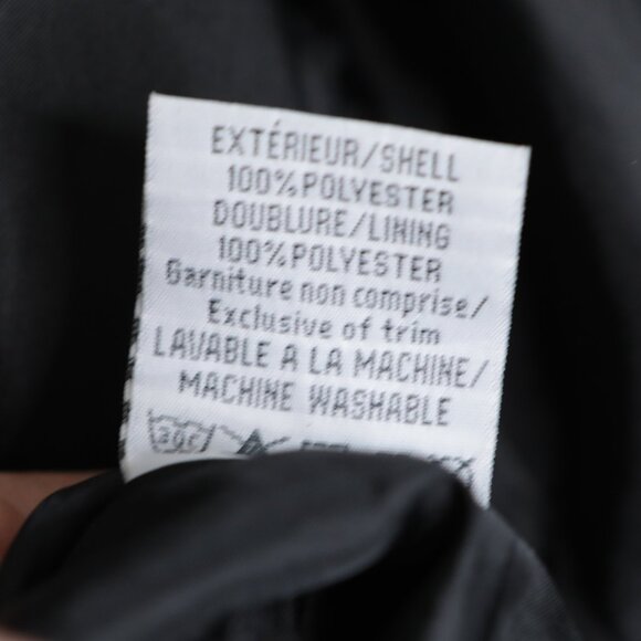 Luba Limited Edition Black Overcoat Fall Jacket Button Up Lined Plus 16 - Picture 11 of 11